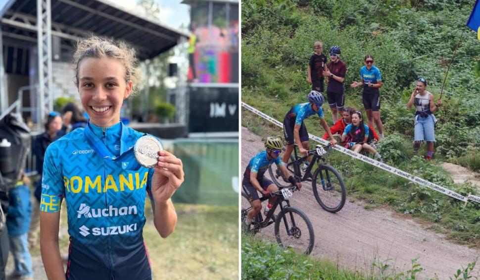 Argint european pentru Diana Maia Faur și prezență record a României la campionatul de ciclism din Suedia 999289