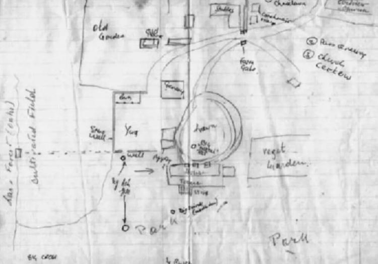 Un bărbat a descifrat o hartă desenată cu mâna de tatăl său și a descoperit o comoară îngropată de familia lui, acum 80 de ani 998561