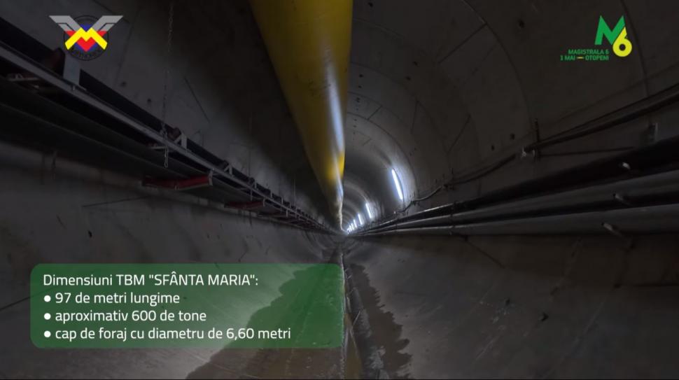 Scutul de forare "Sfânta Maria" finalizează primul segment de tunel între viitoarele stații de metrou Tokyo și Aeroport Băneasa 999757