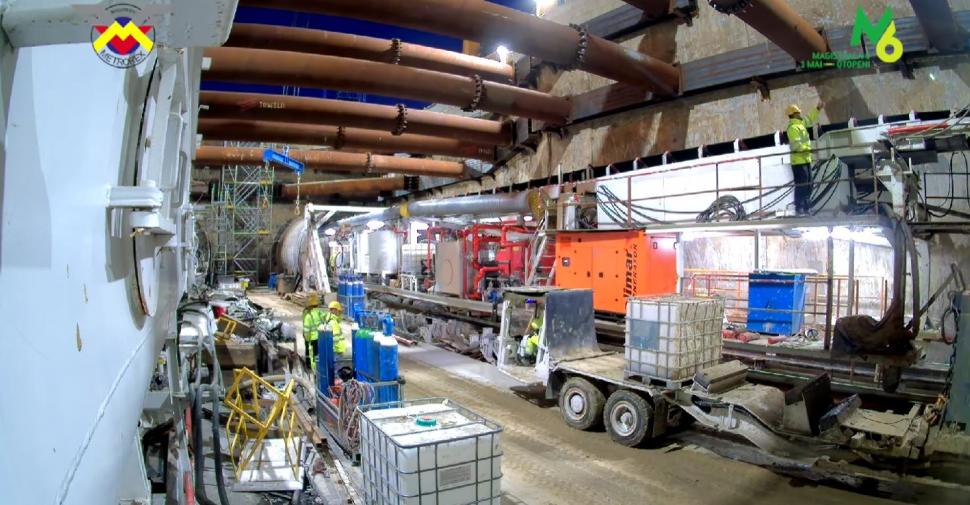 Scutul de forare "Sfânta Maria" finalizează primul segment de tunel între viitoarele stații de metrou Tokyo și Aeroport Băneasa 999765