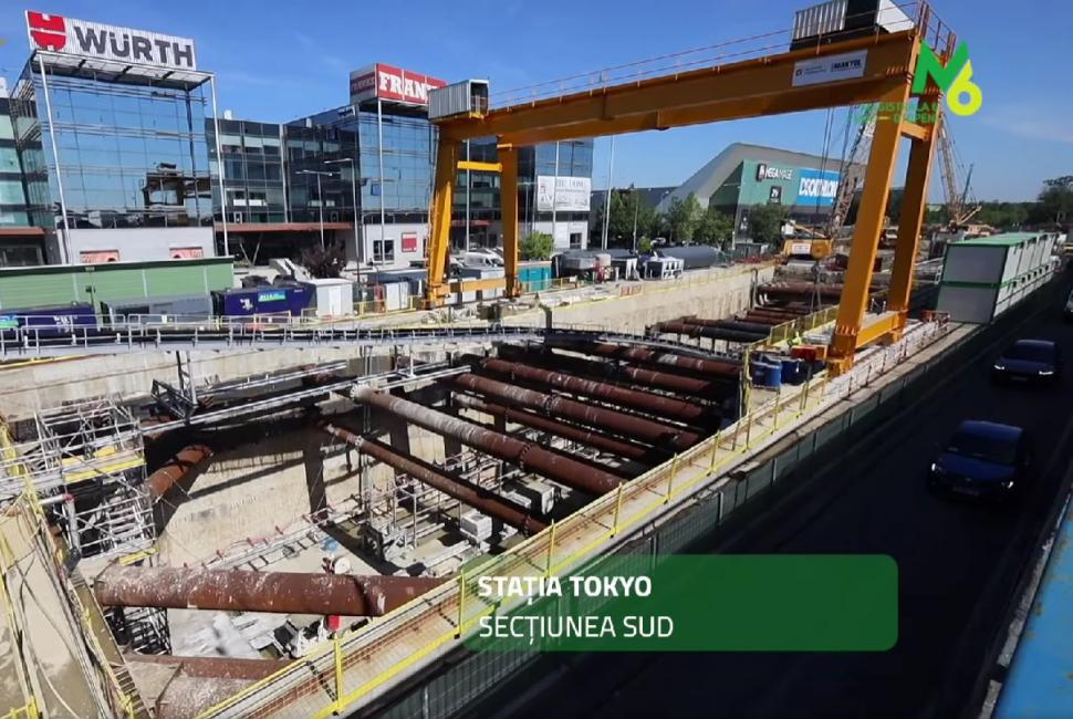 Scutul de forare "Sfânta Maria" finalizează primul segment de tunel între viitoarele stații de metrou Tokyo și Aeroport Băneasa 999770