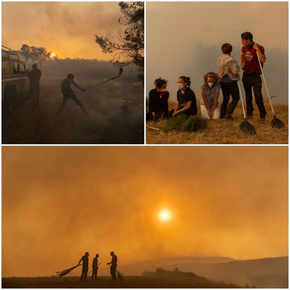 Incendiile uriaşe din Spania continuă să facă ragavii. "Ne aşteaptă ore dificile", avertizează premierul Sánchez  1000071