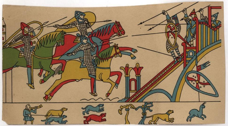 Tapiseria Bayeux va fi adusă la Londra. Întrebarea e însă cum va fi mutată broderia de 70 de metri, veche de nouă secole 999934