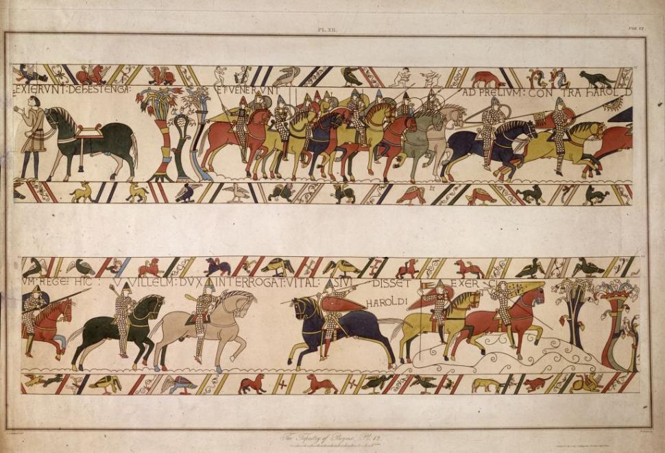 Tapiseria Bayeux va fi adusă la Londra. Întrebarea e însă cum va fi mutată broderia de 70 de metri, veche de nouă secole 999937