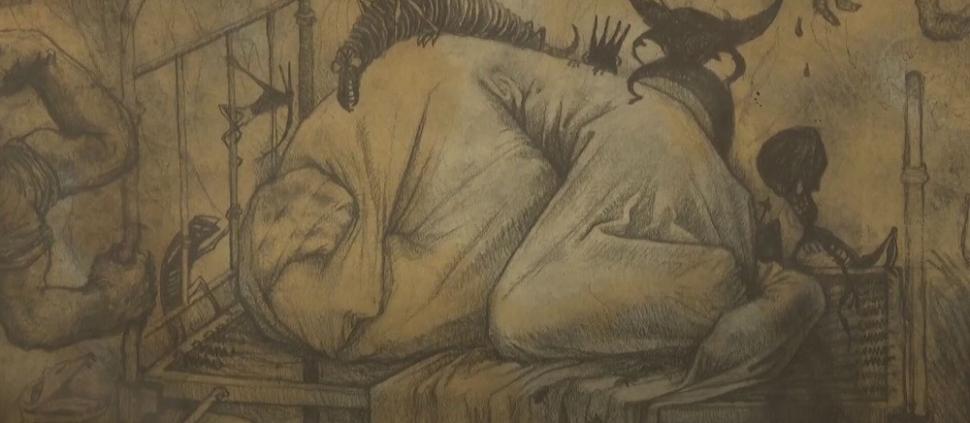 Cel mai vechi spital de psihiatrie din Anglia organizează o nouă expoziție tulburătoare cu lucrări de artă realizate de pacienți 1001096