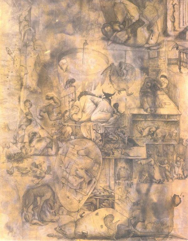 Cel mai vechi spital de psihiatrie din Anglia organizează o nouă expoziție tulburătoare cu lucrări de artă realizate de pacienți 1001104