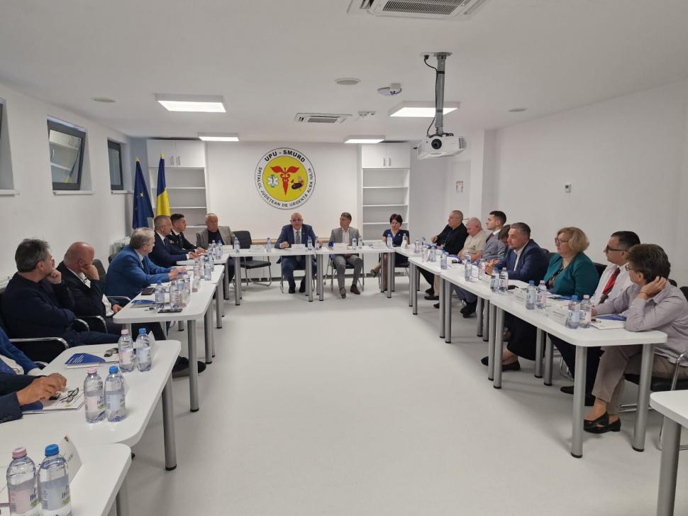 Raed Arafat, la inaugurarea Unității Primiri Urgențe a Spitalului din Alba Iulia: UPU nu e un fast-food medical, să ieşi după 5 minute 1001157