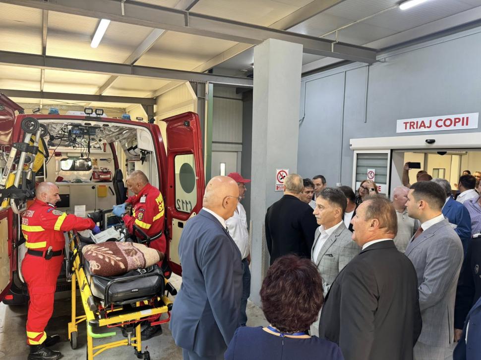 Raed Arafat, la inaugurarea Unității Primiri Urgențe a Spitalului din Alba Iulia: UPU nu e un fast-food medical, să ieşi după 5 minute 1001173