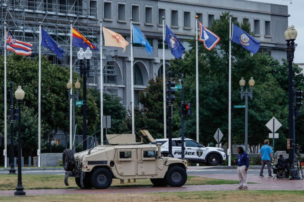 Trump trimite armata într-un al treilea mare oraș din SUA. La Washington, soldații au fost autorizați să tragă 1001372