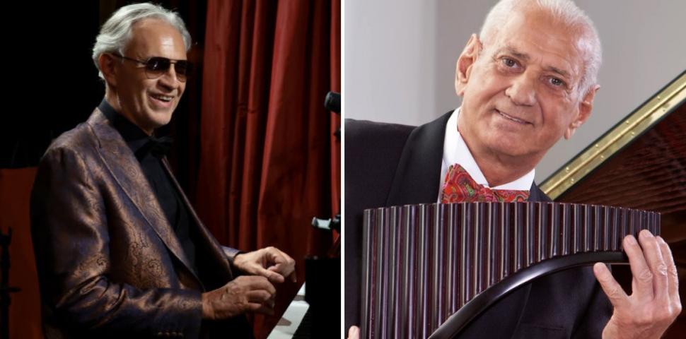  Andrea Bocelli şi Gheorghe Zamfir, împreună pe scena Festivalului Unforgettable, în Capitală. Vor fi 3 seri cu surprize muzicale unice 1004107