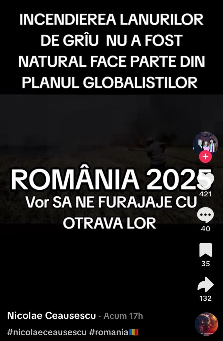 România nu a intrat în război miercuri, dar a început o altă campanie de manipulare pe Tiktok : minciuna cu noul Covid 1004058