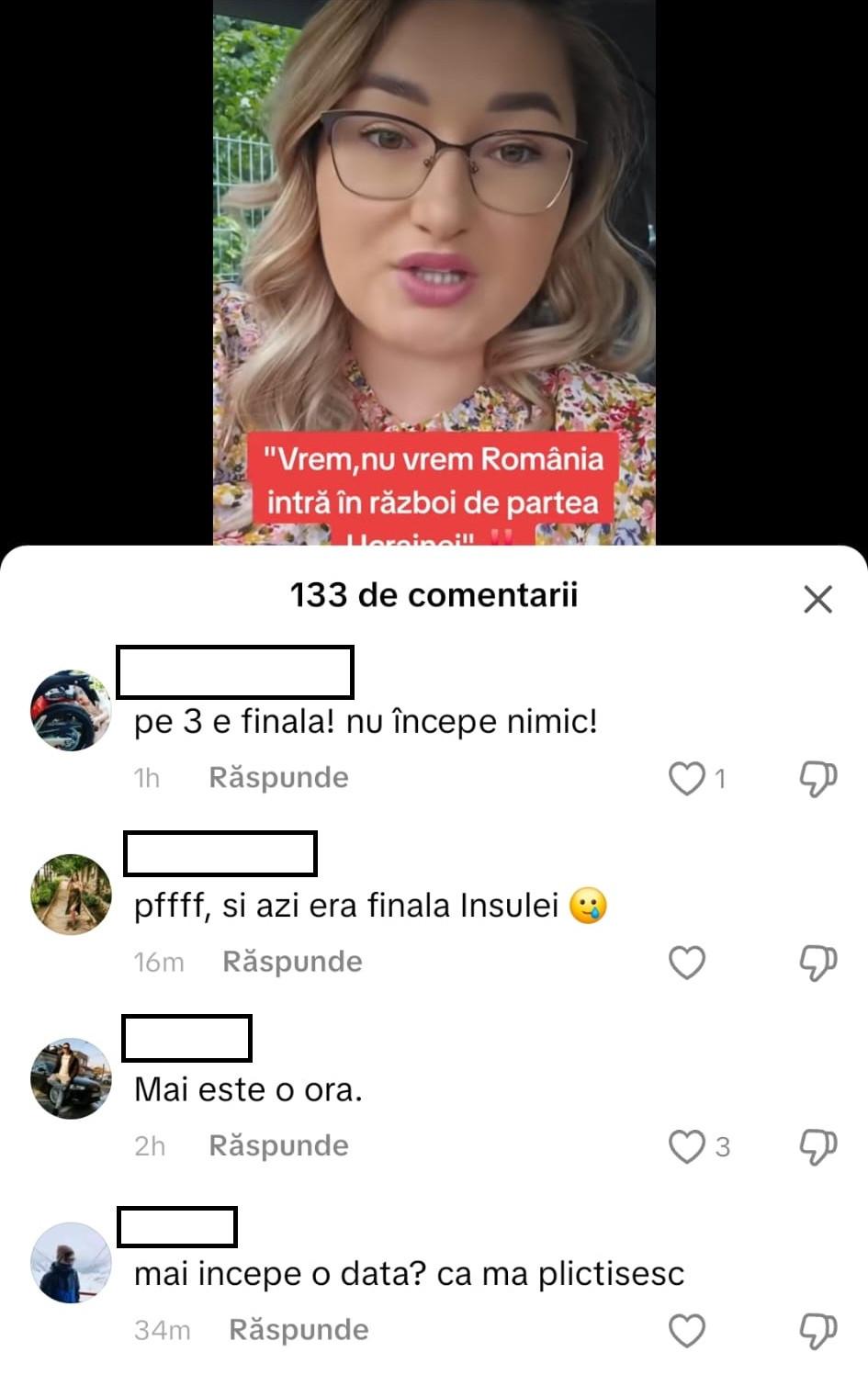 România nu a intrat în război miercuri, dar a început o altă campanie de manipulare pe Tiktok : minciuna cu noul Covid 1004063