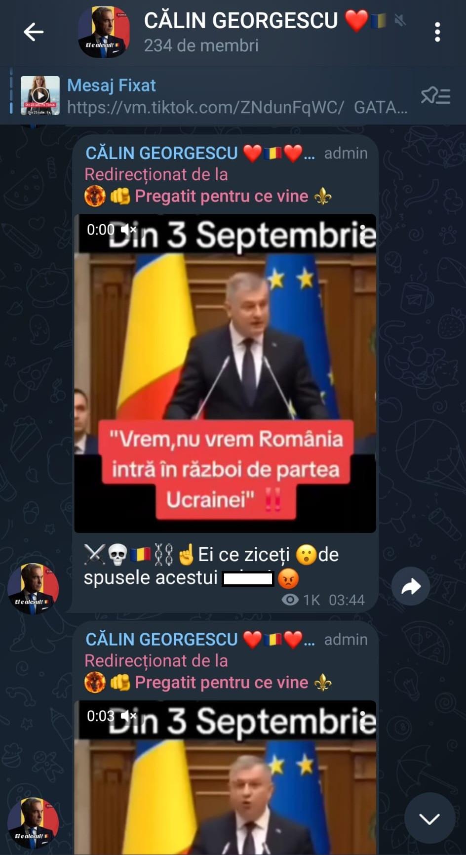 România nu a intrat în război miercuri, dar a început o altă campanie de manipulare pe Tiktok : minciuna cu noul Covid 1004069