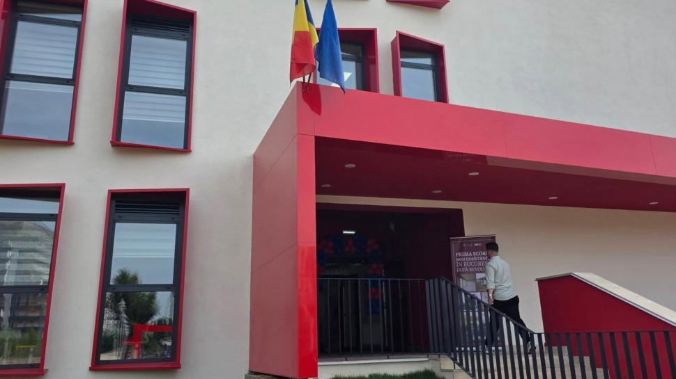 A fost inaugurată prima școală contruită de la zero în București după Revoluție. Cum arată complexul educaţional „Victor Brauner” 1005548