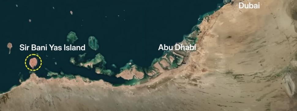 O cruce creștină rară, veche din secolul VII, a fost descoperită pe o insulă îndepărtată, în mijlocul unor stațiuni de lux din EAU 1007170