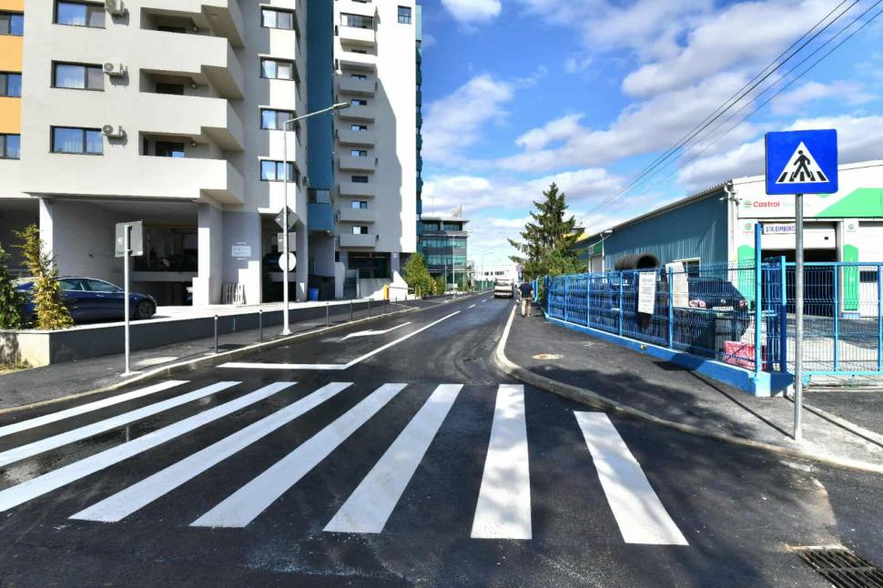 Pasajul Ciurel nu mai e „cel mai scump viraj la stânga din România”. Strada Amilcar Săndulescu, proaspăt modernizată, a salvat situația 1007961