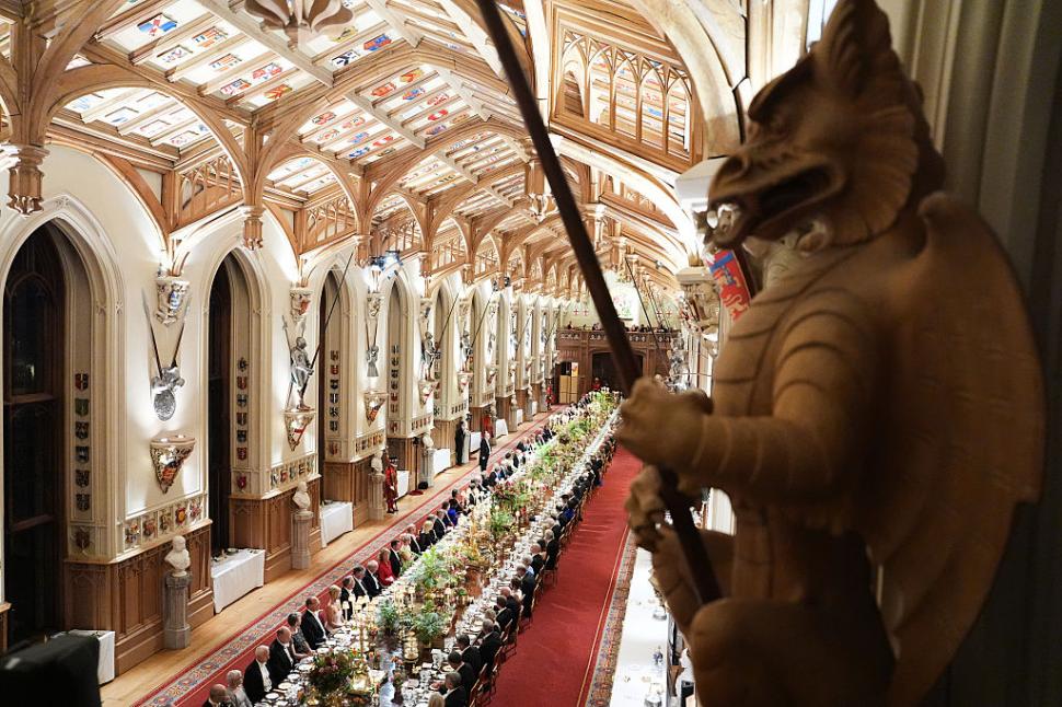 Ce a fost în meniu și cine a fost pe lista de invitați la banchetul de stat de la Windsor 1008212