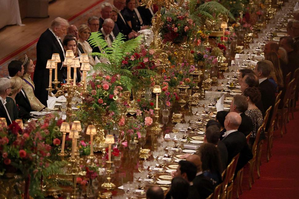 Ce a fost în meniu și cine a fost pe lista de invitați la banchetul de stat de la Windsor 1008216