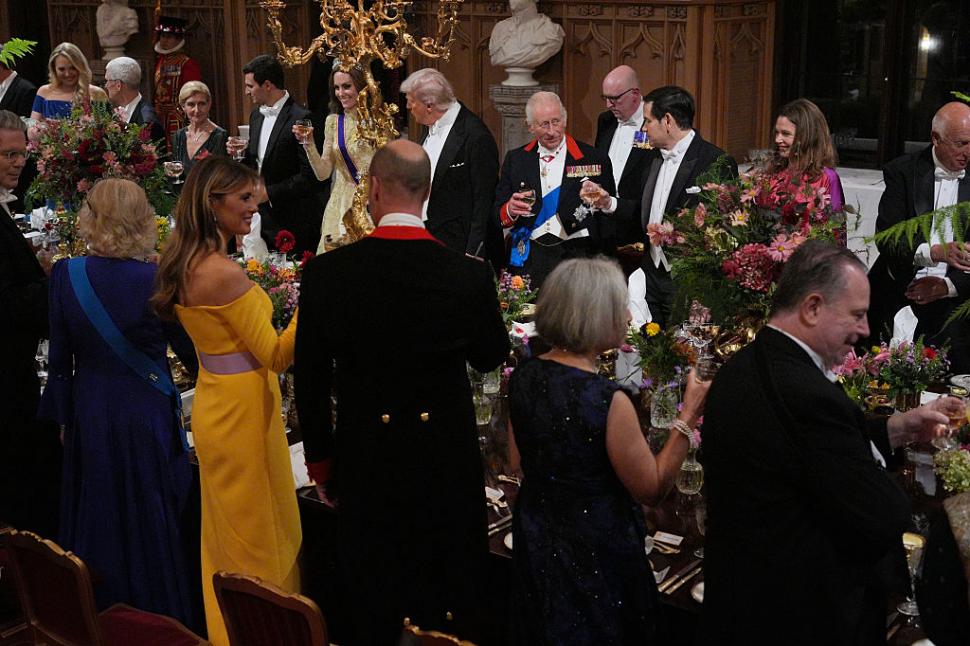 Ce a fost în meniu și cine a fost pe lista de invitați la banchetul de stat de la Windsor 1008218