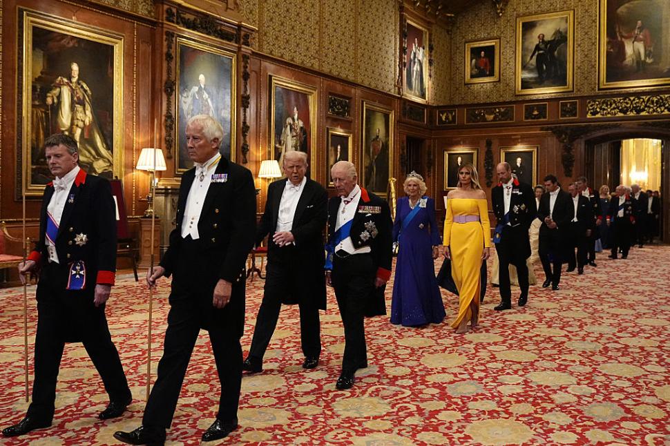 Ce a fost în meniu și cine a fost pe lista de invitați la banchetul de stat de la Windsor 1008226