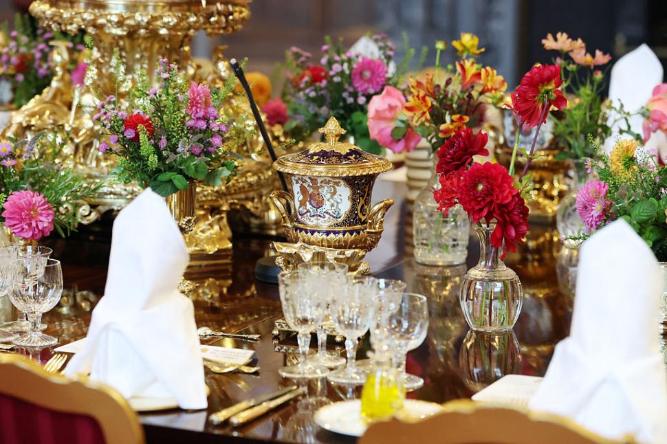 Ce a fost în meniu și cine a fost pe lista de invitați la banchetul de stat de la Windsor 1008235