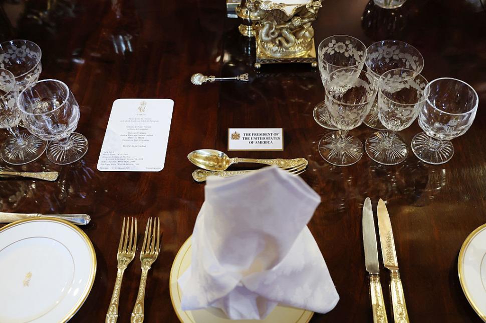 Ce a fost în meniu și cine a fost pe lista de invitați la banchetul de stat de la Windsor 1008238