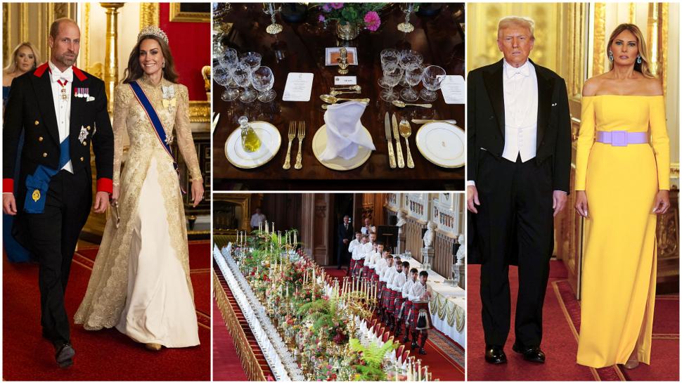 Ce a fost în meniu și cine a fost pe lista de invitați la banchetul de stat de la Windsor 1008250