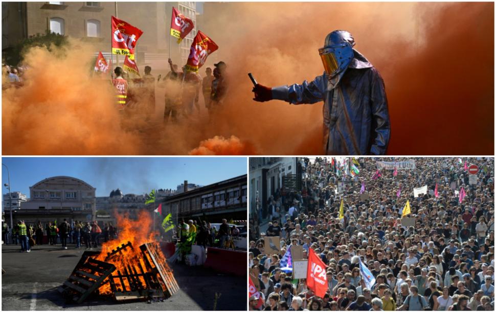 Proteste violente în Franța