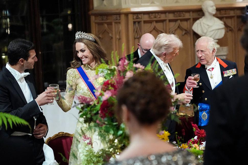 În culisele banchetului de la Windsor: Melania și Camilla nu au stat întâmplător alături. Cum a făcut-o Trump pe Kate să zâmbească 1008174