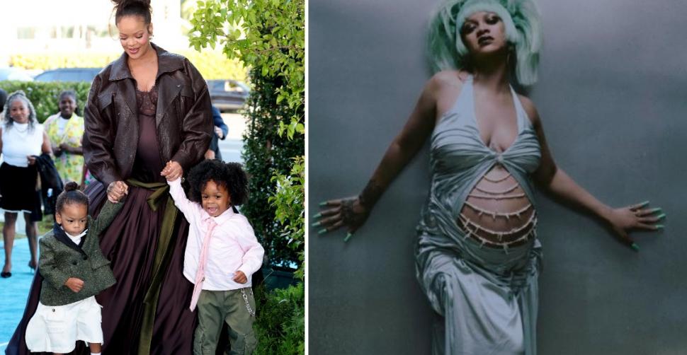 Rihanna a devenit mamă pentru a treia oară. Prima imagine cu fiica ei şi numele neobişnuit ales 1009914