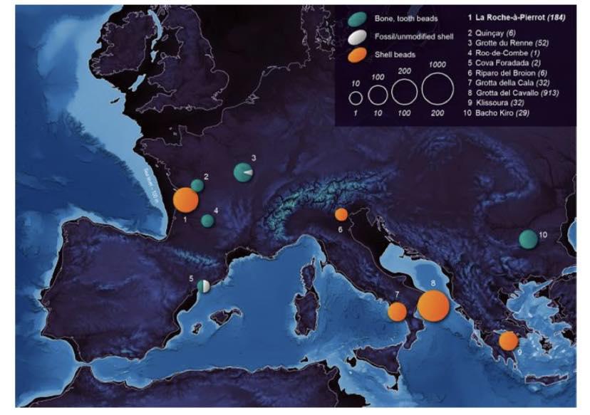  Cel mai vechi atelier de bijuterii din scoici din Europa a fost descoperit abia acum şi a funcţionat în urmă cu 42.000 de ani 1010015