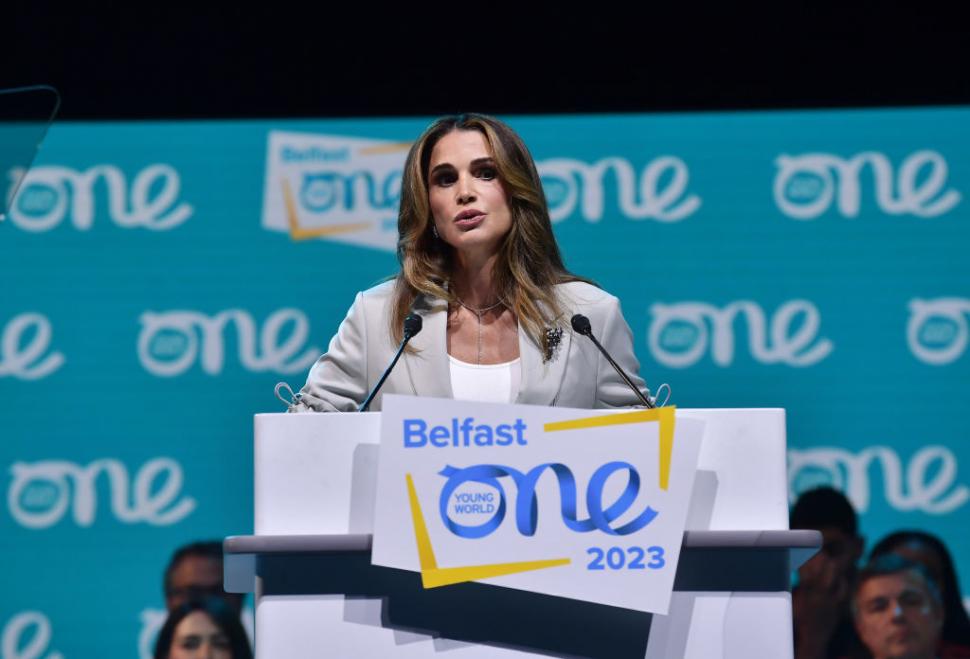 Ipostaza în care a fost surprinsă Rania, regina glamour a Iordaniei. Fotografia s-a viralizat 1010817