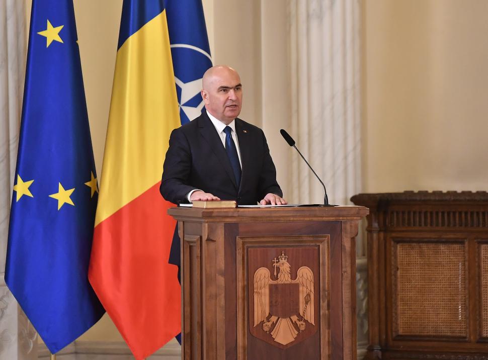 ilie bolojan depune jurământul de învestitură la palatul cotroceni