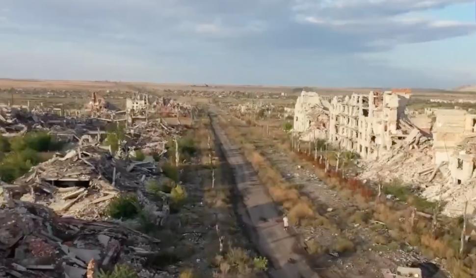 Imagini șocante din orașul ”eliberat” de ruși. Galina, singura femeie rămasă, din cei peste 10.000 de locuitori 1012062