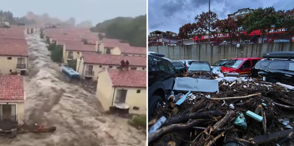 Imagini apocaliptice cu inundaţiile din Bulgaria. 3 oameni au murit şi zeci de maşini au ajuns în mare 1012286