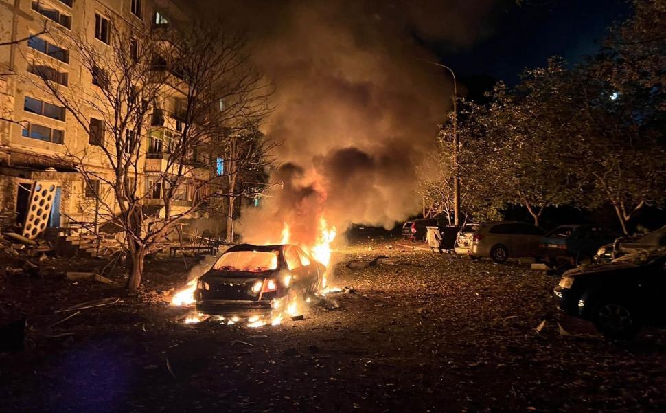 Rusia a atacat masiv Ucraina cu drone și rachete trase din Marea Neagră. NATO a ridicat avioanele F-35 în aer 1012366