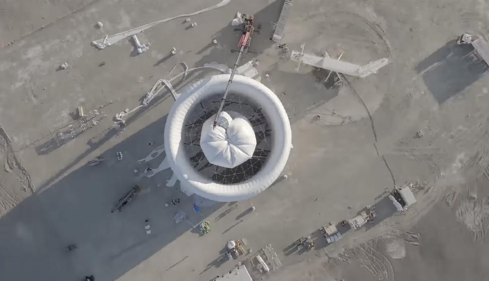 China a lansat cea mai mare eoliană gonflabilă din lume, care poate să zboare la altitudini mari: Cum arată și cât produce S1500 1013321