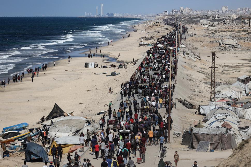 Imaginile durerii și neputinței: Palestinienii se întorc în Gaza după doi ani, dar casele lor nu mai există. „Nu știm unde să mergem” 1014232