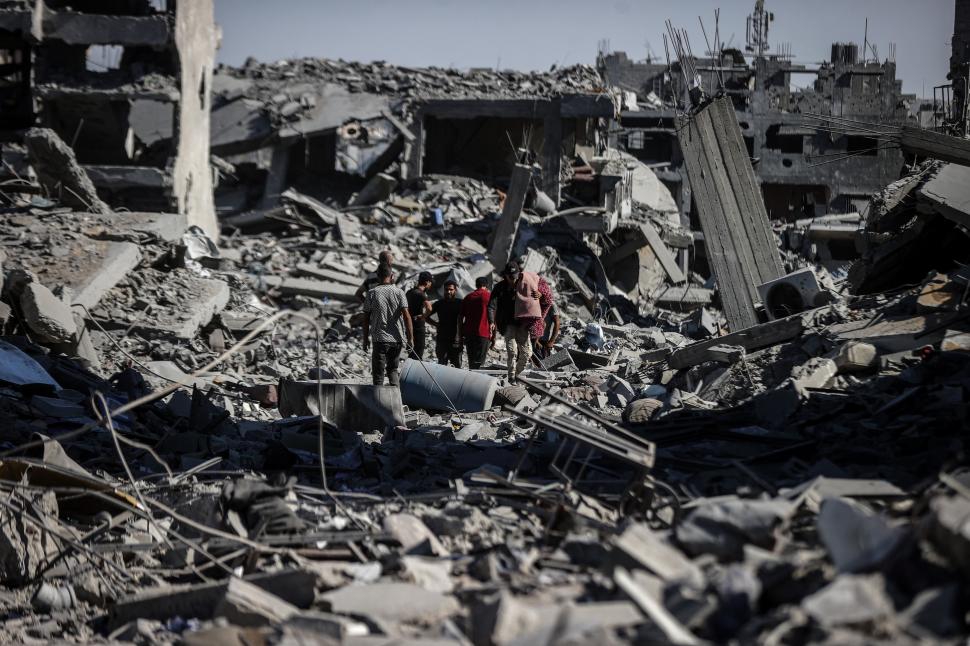 Imaginile durerii și neputinței: Palestinienii se întorc în Gaza după doi ani, dar casele lor nu mai există. „Nu știm unde să mergem” 1014237