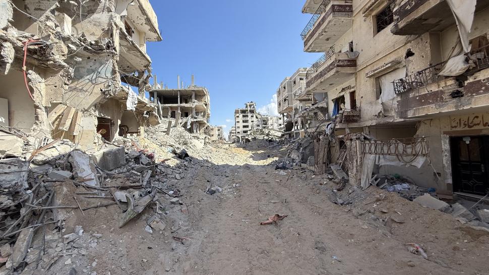 Imaginile durerii și neputinței: Palestinienii se întorc în Gaza după doi ani, dar casele lor nu mai există. „Nu știm unde să mergem” 1014241