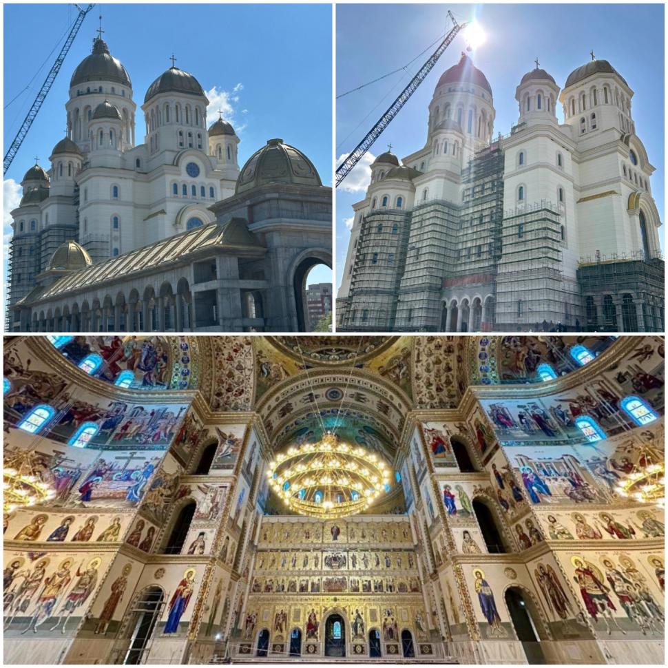 Catedrala Mântuirii Neamului va fi sfinţită pe 26 octombrie. Cele mai importante momente din cronologia construcţiei 1014643