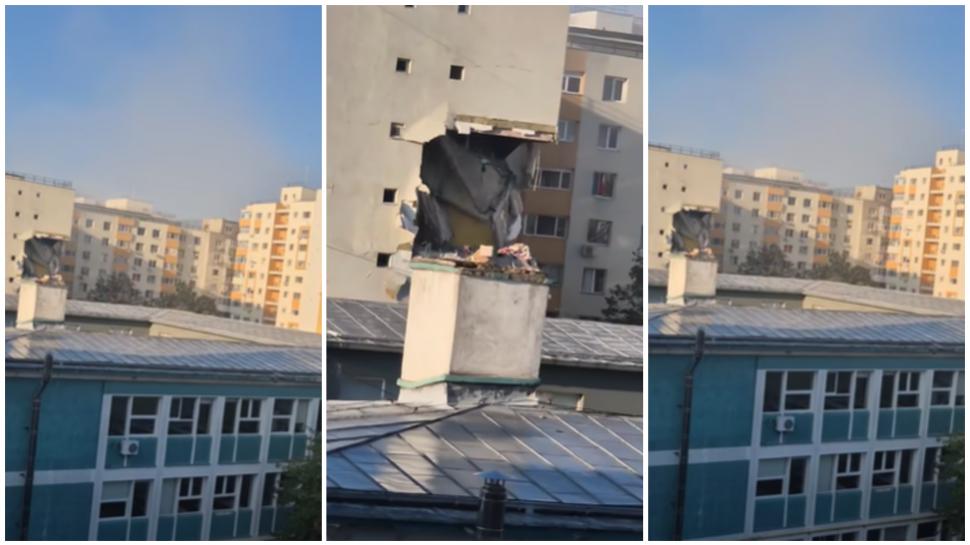 Explozie puternică într-un bloc din București, două etaje distruse. Arafat: "E risc de colaps". Sunt 3 morți, 14 răniți duși la spital 1015843