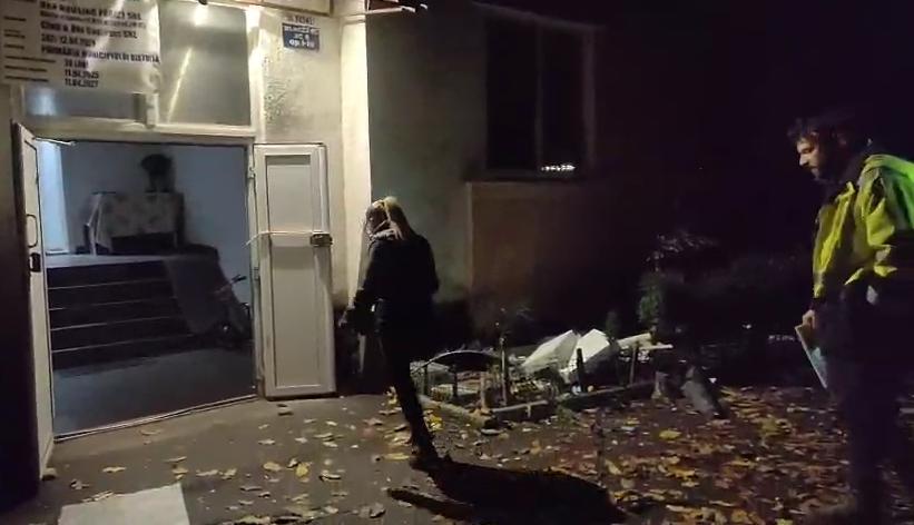 Un bărbat a fost rănit după o explozie la un bloc din Bistriţa. El îşi făcuse revizia la centrală săptămâna aceasta 1016266