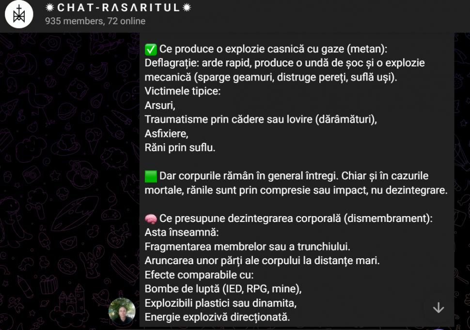 Avalanșă de postări halucinante despre explozia din Rahova. SRI: O campanie de dezinformare coordonată 1016556