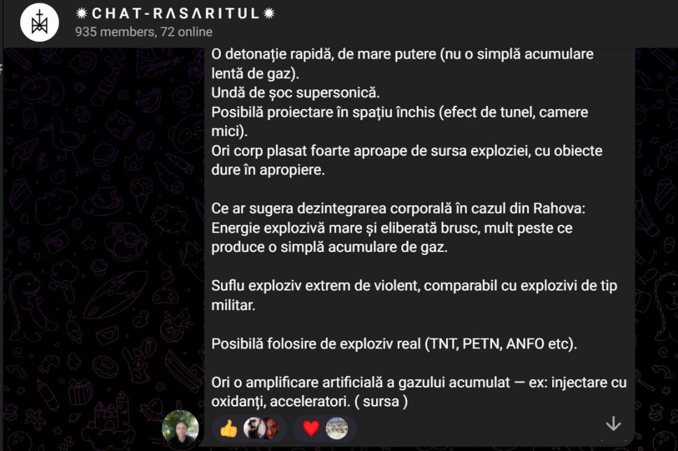 Avalanșă de postări halucinante despre explozia din Rahova. SRI: O campanie de dezinformare coordonată 1016557