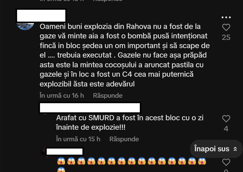 Avalanșă de postări halucinante despre explozia din Rahova. SRI: O campanie de dezinformare coordonată 1016579