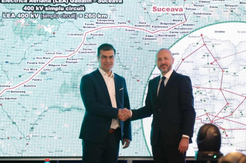 Transelectrica pornește construcția a două linii strategice de 400 kV. Astfel, România îşi întărește legătura cu Moldova 1016956