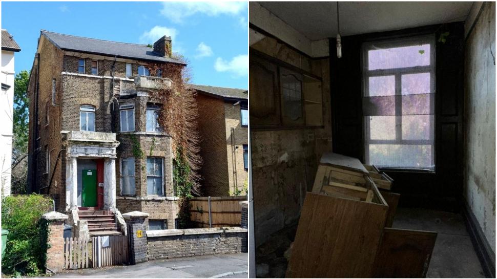 O casă în ruină din Londra s-a vândut la licitație la un preț ireal. Un client aproape că s-a înecat din cauza mirosului 1017083