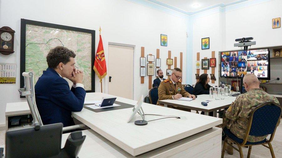 nicușor dan prin videoconferinta 