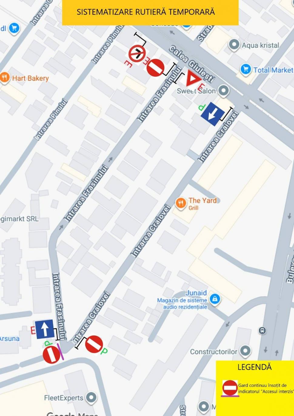 Restricţii de circulaţie în Capitală pentru festivalul West Side Hallo Fest. Hărţile pe unde se poate circula în zona evenimentului 1017931